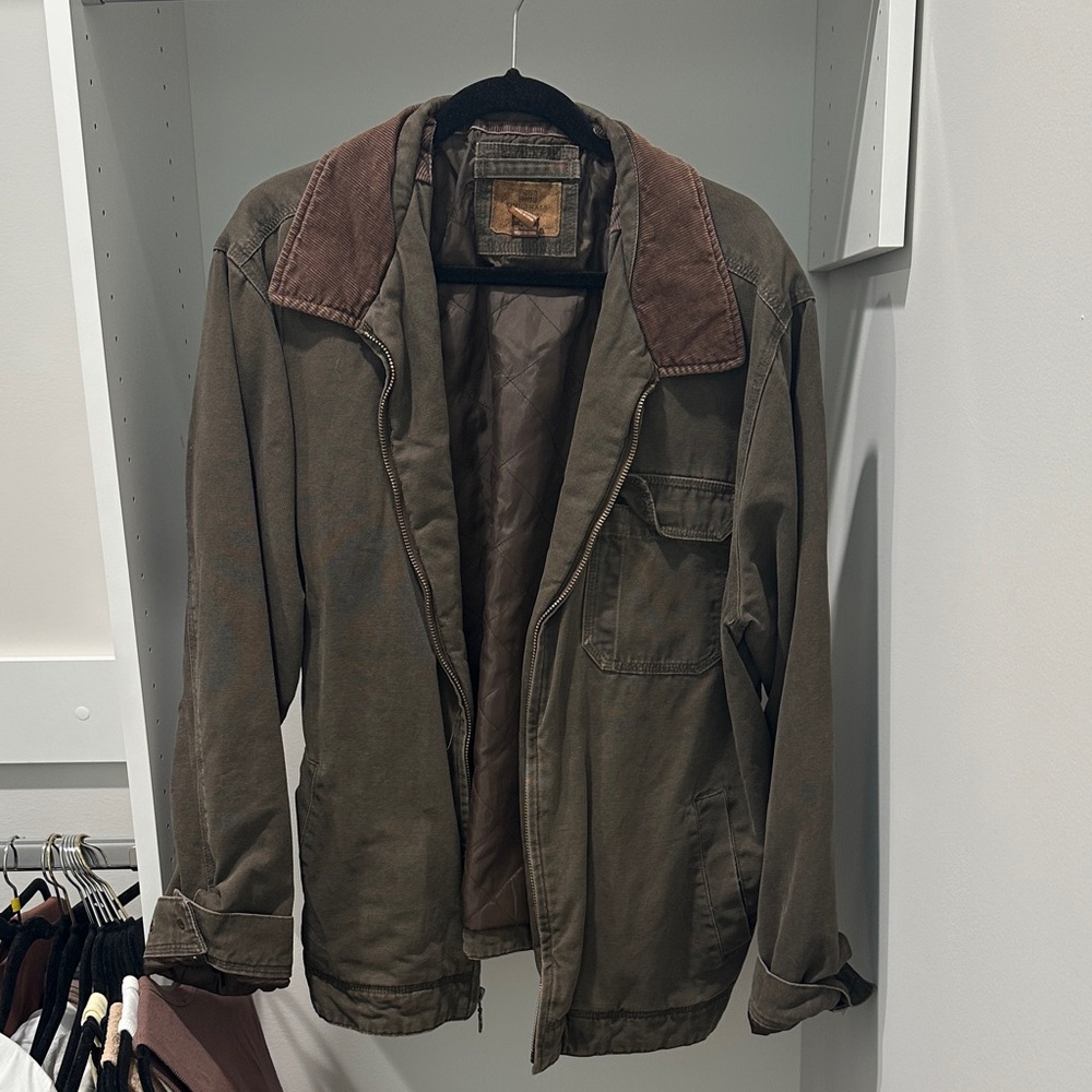 Faded glory Men's Brown Collar jacket